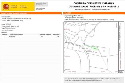 Baugrundstück zu verkaufen in Conil, Tías, Lanzarote. 