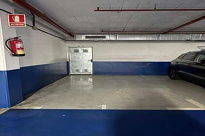 Parking space in Arrecife, Lanzarote. 